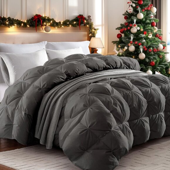 Goose Down Comforter Full Size - Picture 1 of 8